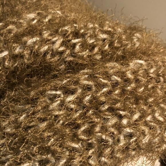 Deena & Ozzy Gold and Silver Infinity Scarf - Picture 2 of 4